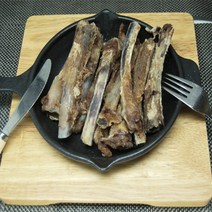 천연 수제 영양간식껌(등뼈 소힘줄 칠면조 오리윙 닭발), 1개, 등갈비(폭립)100g