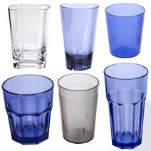 바이굿즈 PC 물컵 안깨지는 업소용 가정용 플라스틱컵, 800P스모그, 1개