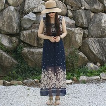 터치라인 마들린 여름 쉬폰 비치원피스