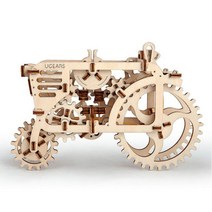 디바이노 3D입체퍼즐 유기어스 트랙터 목재 조립 모형