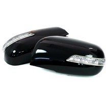 그랜져TG 08년이전 - 1WAY 카비 LED 사이드미러 백미러 커버, 크리스탈실버 Z9