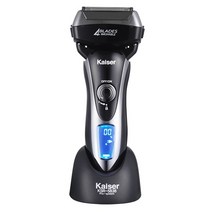 카이젤 완전방수 IPX7 전기 면도기 4중날 KSR-5838