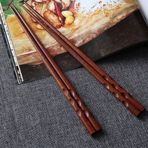 소담 옻칠 나무수저세트 조리도구, 1개, 07_꽈배기 젓가락 2벌