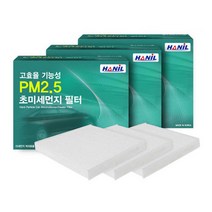 PM2.5 초미세먼지 필터 (3회 교체분), 1개, 현대 | pb104 그랜저TG 08년 2월이후 *3개