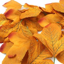 조화 낙엽 가을 단풍잎 나뭇잎 인조나무 (116) 7~9cm 24장 세트