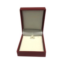 바미샵 레드무지 목걸이 프로포즈 결혼 케이스 상자 보관함, 1개