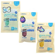 포켄스 덴탈스틱 후레쉬 작은별 220g 칼슘 블루베리 오메가3 3종 껌, 오리지날 칼슘 220g, 1개