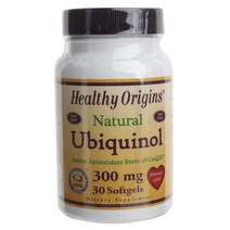 헬시오리진스 내추럴 유비퀴놀 300mg 소프트젤 글루텐 프리 무설탕, 30개입, 1개