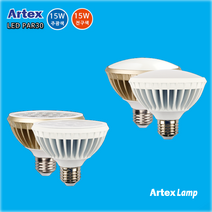 Artex LED PAR30 15W 확산형 집중형 LED램프, 확산형(주광색-하얀빛), 주광색