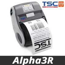TSC 바코드프린터 Alpha 3R 휴대용 모바일 라벨프린터 Alpha-3R 바코드 프린터