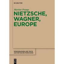 Nietzsche Wagner Europe Hardcover, Walter de Gruyter