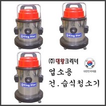 대왕크리너 킹스타 사무용 업소용 진공청소기 청소기 건식 습건식, DW-1200WD