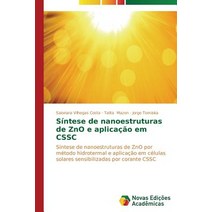 Sintese de Nanoestruturas de Zno E Aplicacao Em Cssc Paperback, Novas Edicoes Academicas