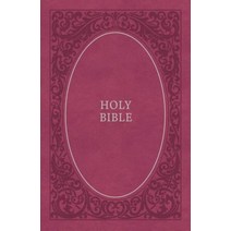 (영문도서) NKJV Holy Bible Soft Touch Edition Imitation Leather Pink Comfort Print Imitation Leather, Thomas Nelson