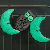캣츠아이홈 북유럽 형광 달님쿠션 쿠션