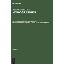 Monographien 22 Jockgrim Kr[eis] Germersheim. Niederhorbach Kr[eis] Landau - Bad Bergzabern Hardcover, de Gruyter
