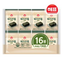 사조해표 더 고소한 파래김 16봉, 더고소한파래김(4g) 16봉
