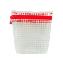 베베리뇽 투명 방수 미니 약 파우치, 핑크