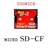 주닉스 CF카드 변환 어댑터 microSD SD CF컨버터