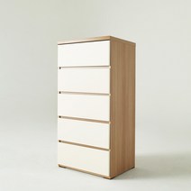 소티디자인 디프 5단 속깊은 서랍장 600 - 2color, 아이보리