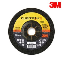 3M 연마석 그라인더날 4인치 푸른돌 36방, 1개