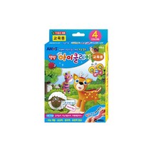 아모스 아이클레이 점토 탱탱, 4색, 10g