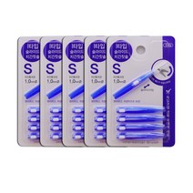 오존 슬라이드 치간칫솔 I형 5P S (1.0mm) 5개