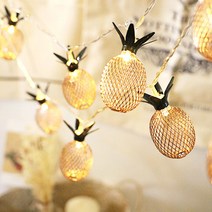 [인디케이] 메탈 파인애플 led 조명