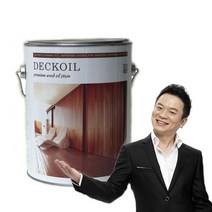 [마이칼라페인트] 프리미엄 오일스테인 데크오일 4L, 엷은월넛색, 4000ml, 1개