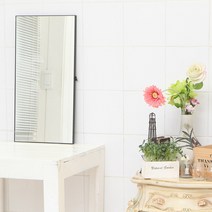 국내제작 대형거울/인테리어거울/슬림거울/전신거울, MR03.슬림블랙미러:506 x 856mm