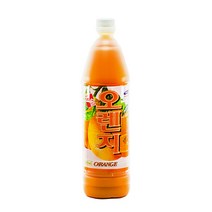 청솔 오렌지 주스 835ml 음료베이스, 1개