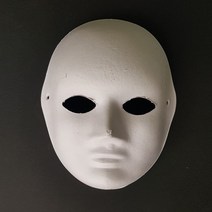 ABC문구 종이가면 종이탈 하회탈 외 19개 모음, 종이가면 사람탈 (어린이용)