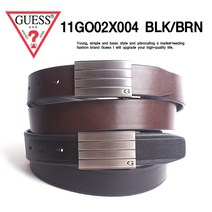 GUESS 게스 양면벨트 11GO02X004_02XZ02 BLK_BRN 빅사이즈