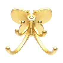 성원기업 4단 나비옷걸이 실버 골드, 4단 나비옷걸이_골드, 1개