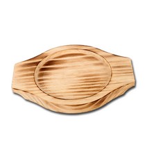 대흥석기 천연 곱돌솥, 나무받침대 14.5cm