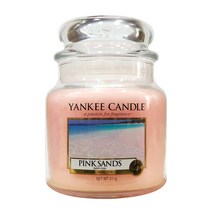 양키캔들 미듐자 캔들, 1개, PINK SANDS