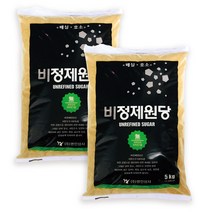 명인상사 비정제 천연당, 5kg, 2개, 2개
