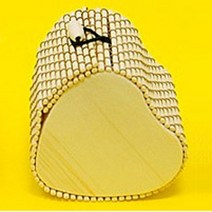 핸디몰 나무보석함(미니발 육각 집모양 원형)DIY, 미니발(하트)
