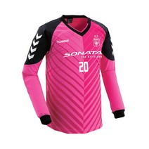 (정품)험멜 골키퍼복(상의) GK복-상의(3080-핑크) 축구복 상의