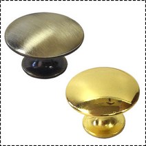 가구가구또가구 버섯스마미손잡이 1구손잡이 서랍장 싱크대 가구손잡이, 골드