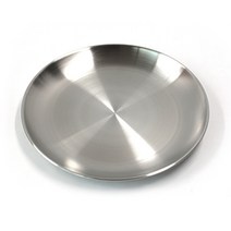 스텐 27종 스텐원형접시 대형스텐접시 앞접시, 6호