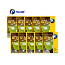 [문구살래]프린텍 광택 라벨지 100매, V8230-14칸