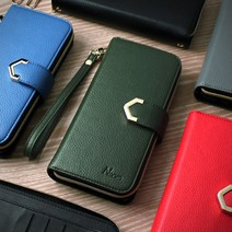 NIXXO 갤럭시S6(G920) 페블 지갑형 카드수납형 지퍼 다이어리 핸드폰 케이스
