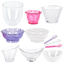 바이굿즈 빙수그릇, 심플볼 소소 투명, 1개