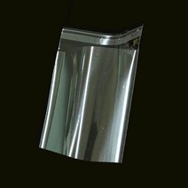 (BM) 접착식 OPP 봉투 폴리백 14cm X 25cm +4cm 200매, 투명