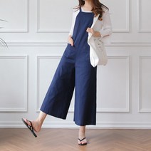 퍼스트클로 누구나 린넨 포켓 여름 점프수트_HDP10