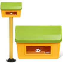 빗물보호 우편함 주택.상가.공장우체통 벽걸이우체통 우편함제작 스탠드우편함 하나우편함 하나우체통 빨강우체통 빨강우편함 노랑우편함 인테리어우체통 원피알 post onepr, 벽걸이형, 23(몸노 뚜초)