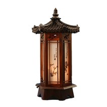 9deco 전통공예 인테리어등, 육각 기와등 소(21*24*47cm)