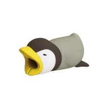 1+1 [ZOTA] 동물친구들 단선방지 케이블 보호캡 (케이스포장), 1개, 팽귄