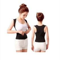 정수생활건강 바른자세 어깨 허리 자세교정밴드 XL(25~27인치), 1개